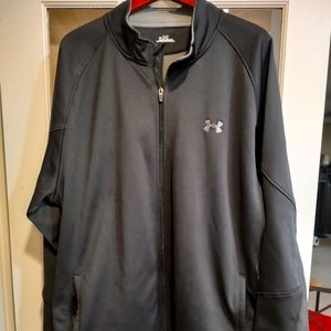 Men's Black XXL Under Armour fleece lined jacket in Excellent used condition